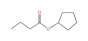 Cyclopentyl butyrate